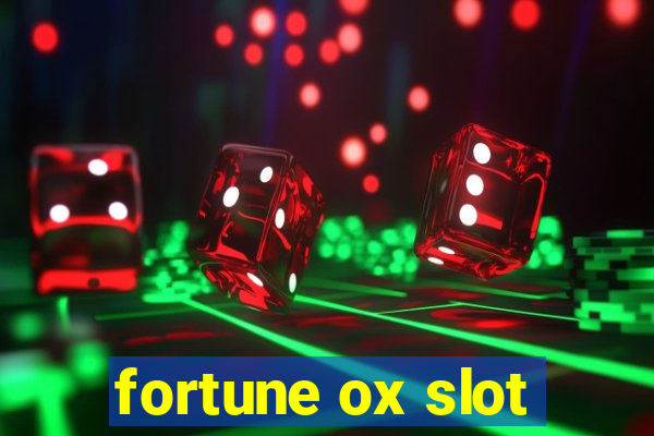 fortune ox slot