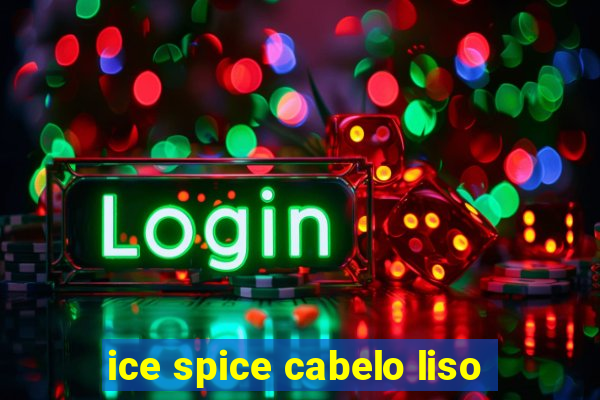 ice spice cabelo liso