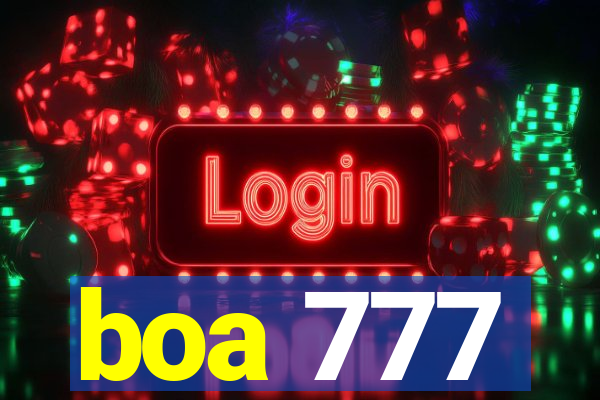 boa 777