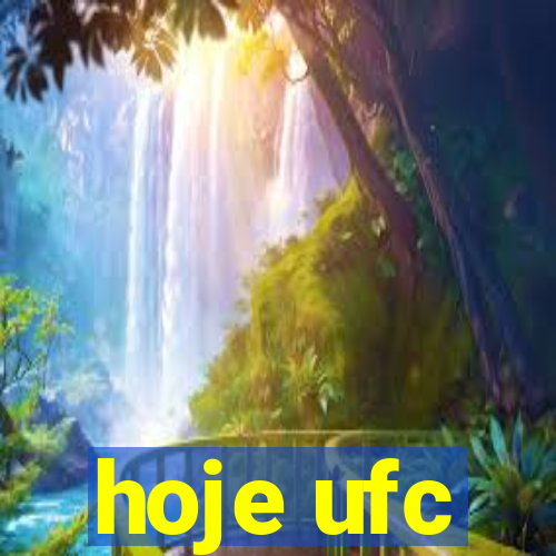 hoje ufc