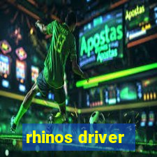 rhinos driver