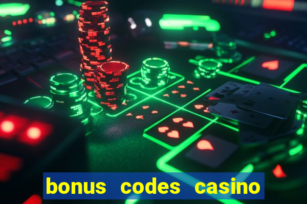 bonus codes casino no deposit