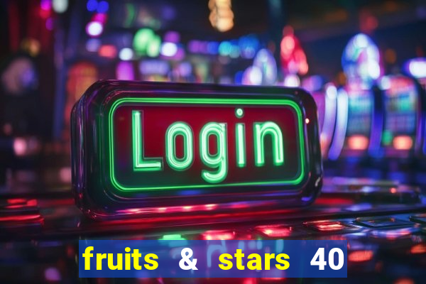 fruits & stars 40 christmas slot