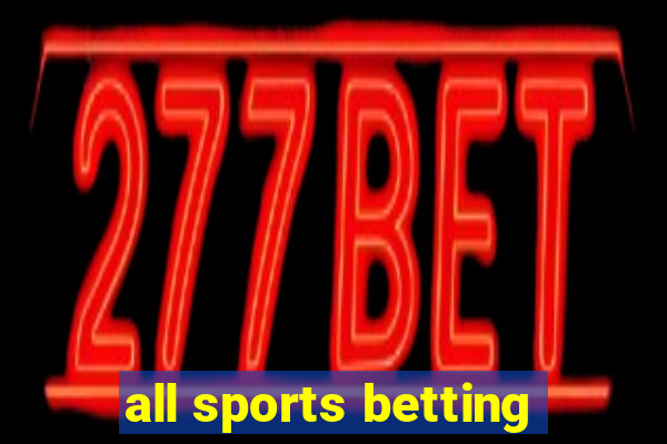 all sports betting