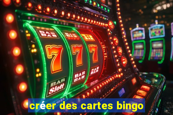 créer des cartes bingo