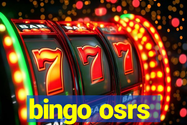 bingo osrs