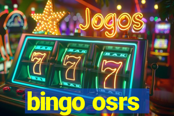 bingo osrs