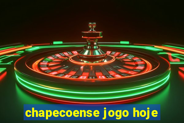 chapecoense jogo hoje