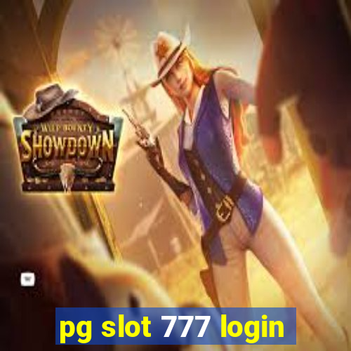 pg slot 777 login