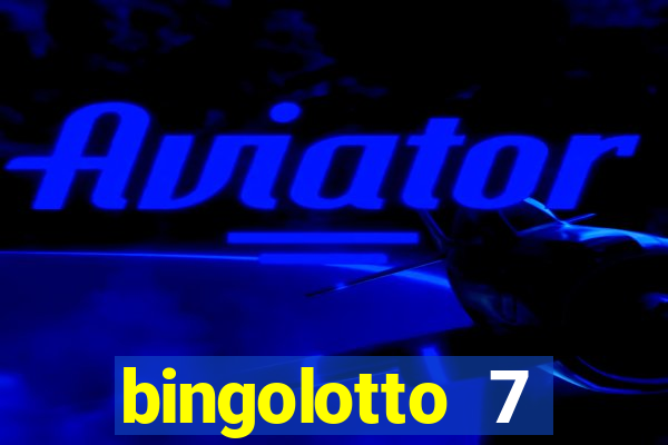 bingolotto 7 januari 2023