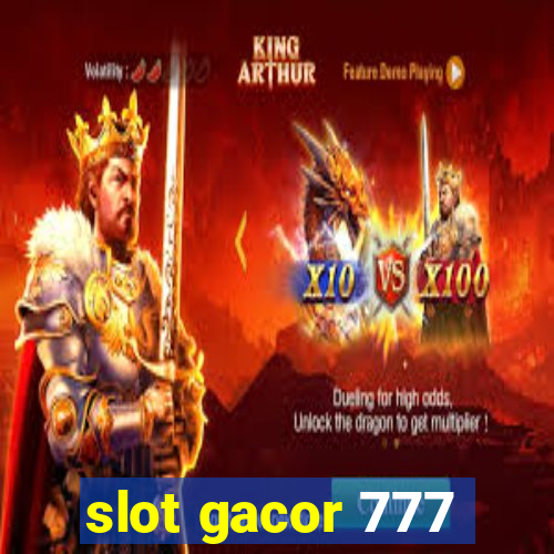 slot gacor 777