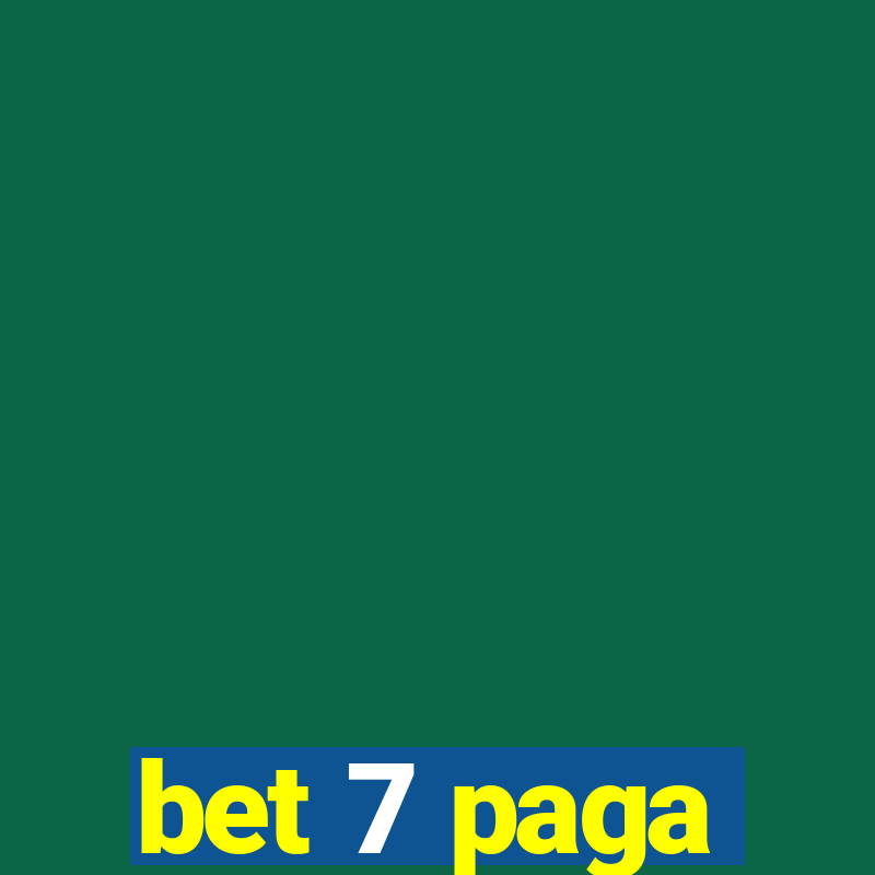 bet 7 paga