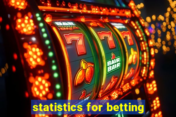 statistics for betting