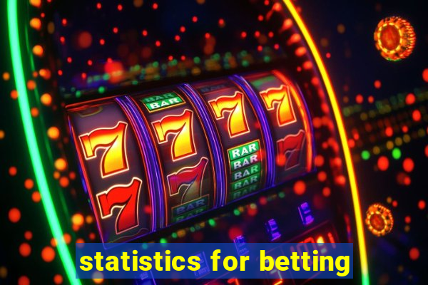 statistics for betting