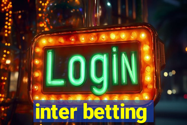 inter betting