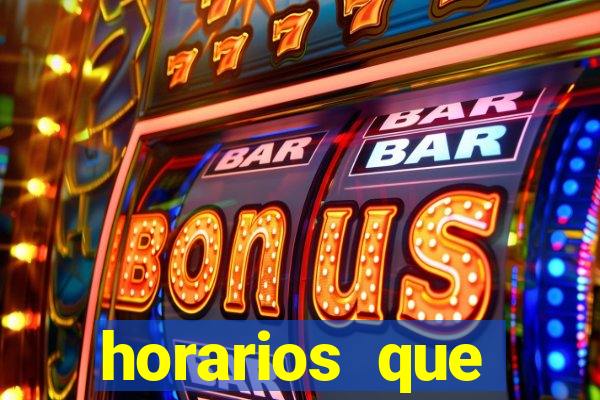 horarios que fortune tiger paga