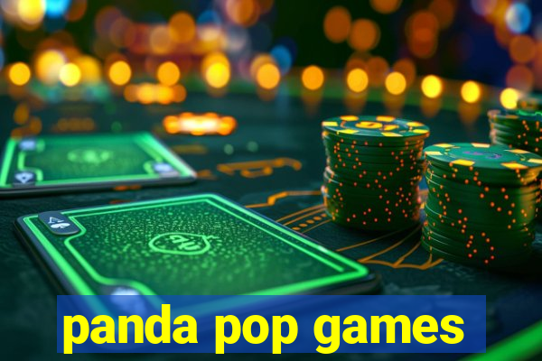 panda pop games