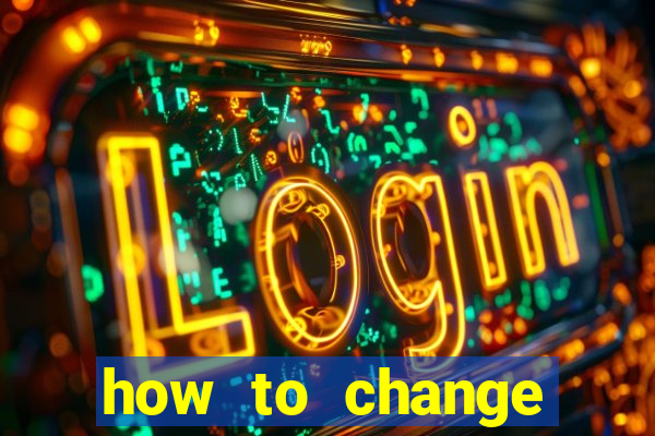 how to change bingo card on slot machine