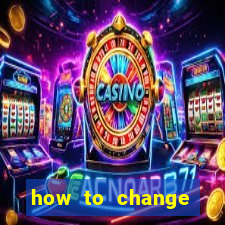 how to change bingo card on slot machine