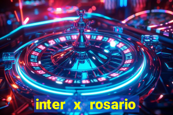 inter x rosario onde assistir