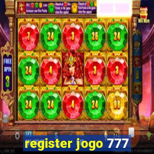 register jogo 777