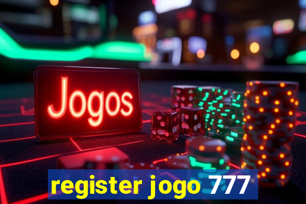 register jogo 777