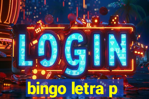 bingo letra p