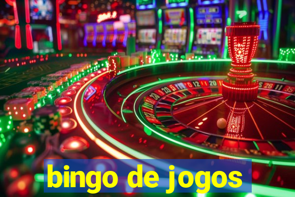 bingo de jogos