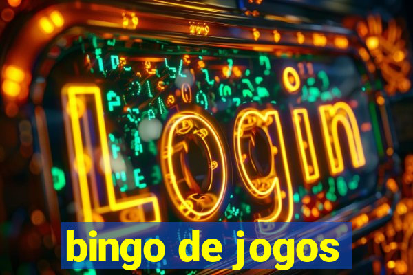 bingo de jogos