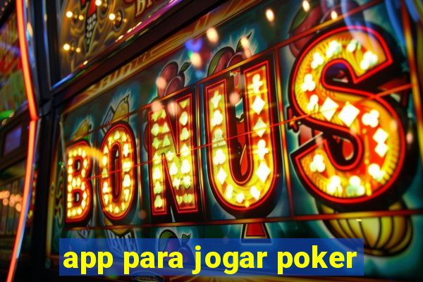 app para jogar poker