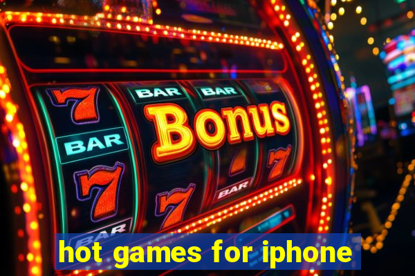 hot games for iphone