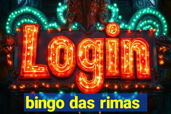 bingo das rimas