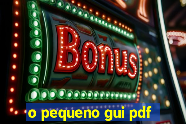 o pequeno gui pdf