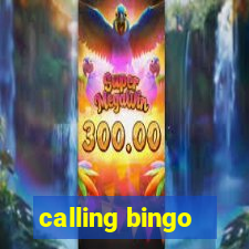 calling bingo