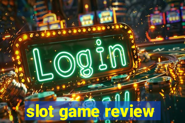 slot game review