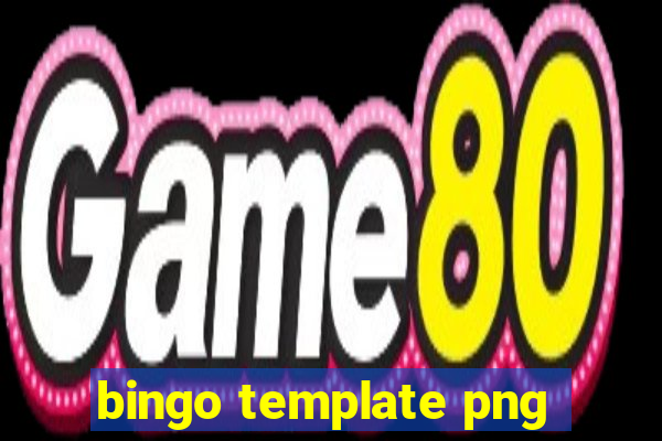 bingo template png