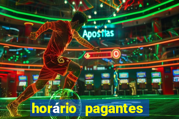 horário pagantes do rabbit