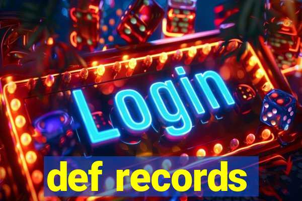 def records