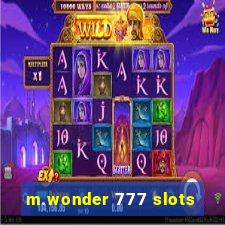 m.wonder 777 slots