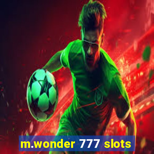 m.wonder 777 slots