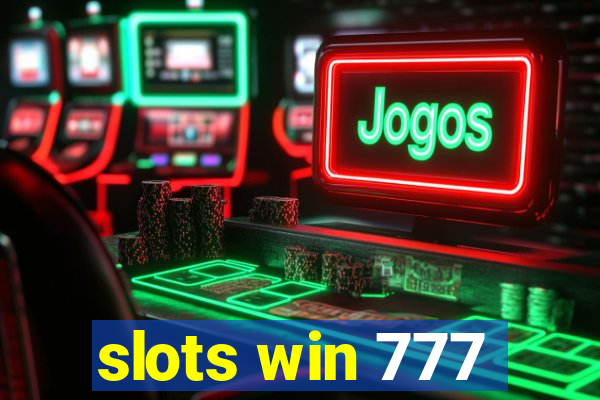 slots win 777