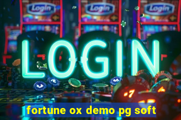 fortune ox demo pg soft