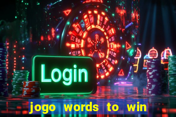 jogo words to win paga mesmo