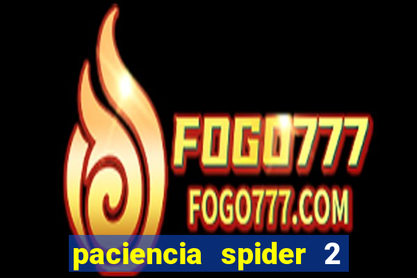 paciencia spider 2 naipes jogar