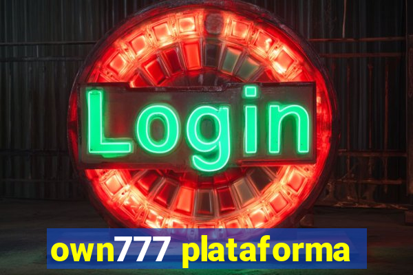 own777 plataforma