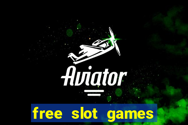 free slot games for real money