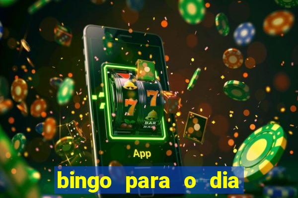 bingo para o dia das m?es