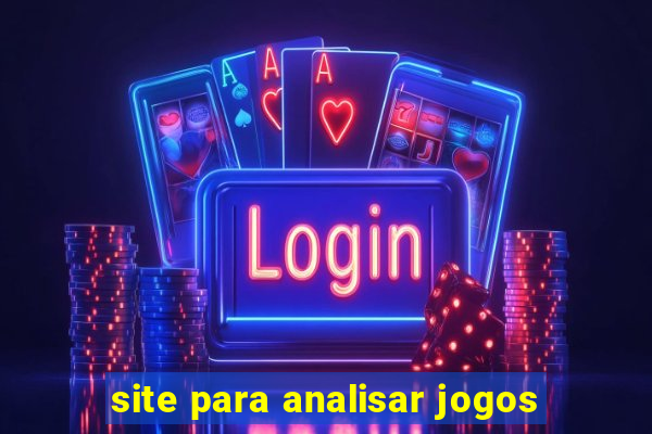 site para analisar jogos