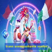 trans acompanhante santos