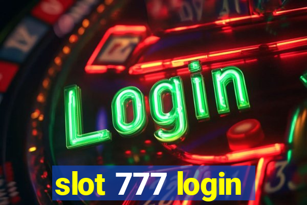 slot 777 login